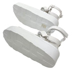 Hermes Enid Sandals Shoes Leather White Sports — view 6