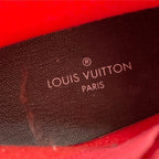 Louis Vuitton Boots Short Rain Silhouette Line Monogram Rubber Pink — view 7