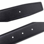 Hermes Belt Buckle H & Leather 32 Box Calf 135 Vaux Togo Black Ethane — view 7