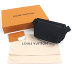 Louis Vuitton Leather Noir Black Aerogram Takeoff Ring Body Bag — view 6