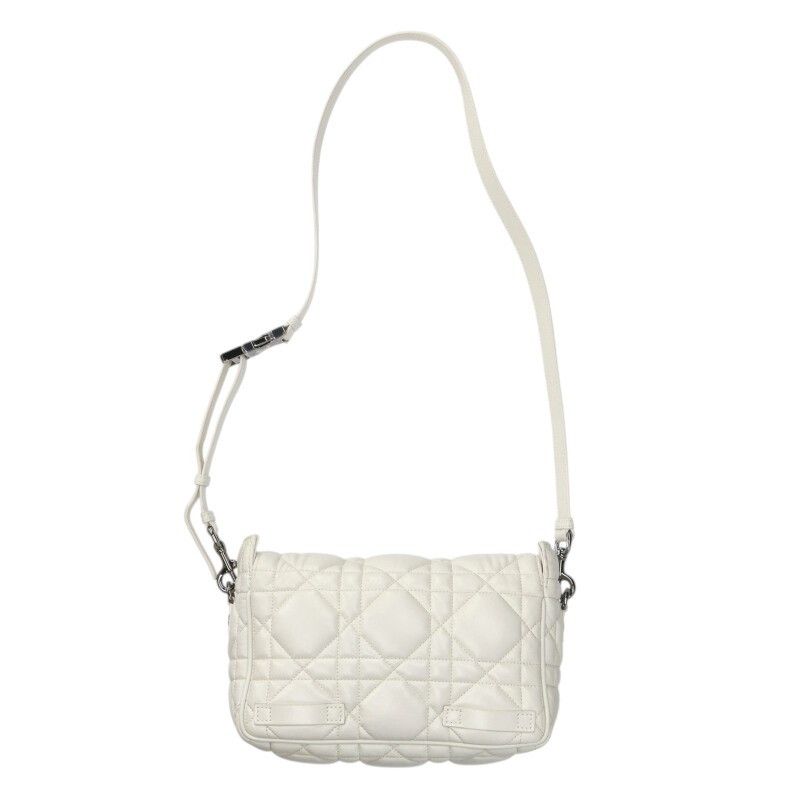 Christian Diorcamp Cannage Leather Shoulder Bag — view 3