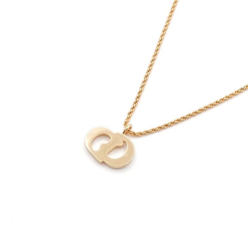 Christian Dior Necklace Pendant Choker Logo CD Vintage — view 5