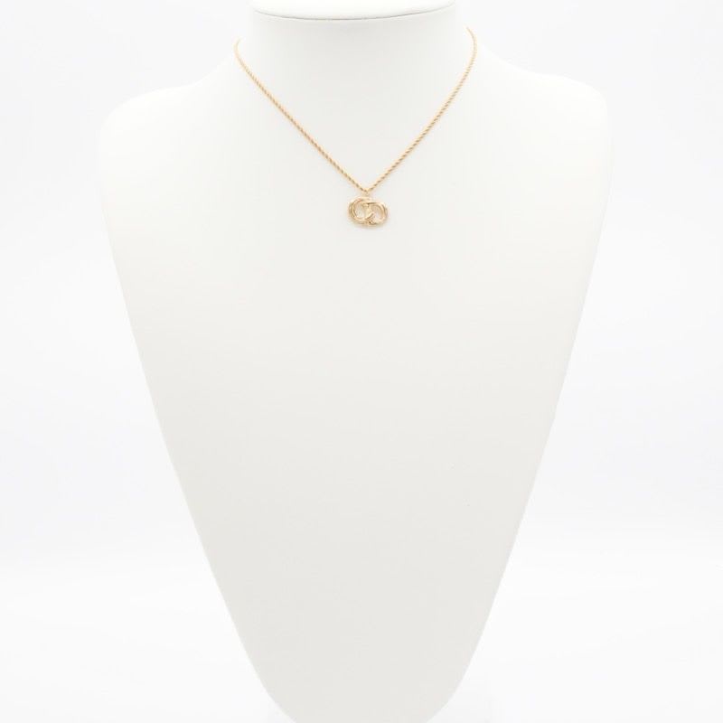 Christian Dior Necklace Pendant Choker Logo CD Vintage — view 8