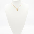 Christian Dior Necklace Pendant Choker Logo CD Vintage — view 8