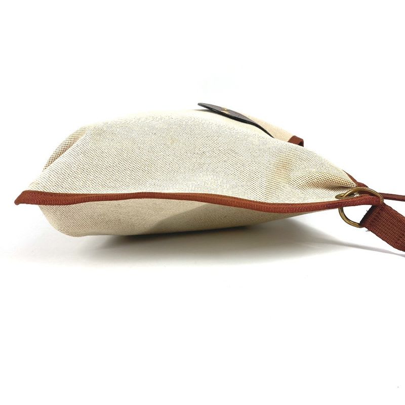 Hermes Shoulder Bag Rodeo Toile Ash Beige