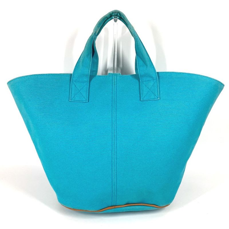 Hermes Handbag Panier De Plage PM Cotton Blue — view 4