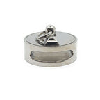 Hermes Scarf Ring Collier de Chien Metal Silver Accessories Box — view 5