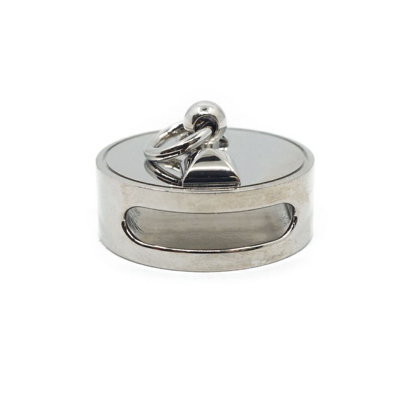 Hermes Scarf Ring Collier de Chien Metal Silver Accessories Box — view 5