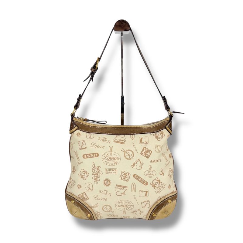 Loewe 160 Th Anniversary One Shoulder Hobo Bag Limited Edition Beige
