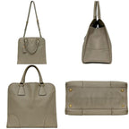Prada 2-Way Bag Beige Bn2254 Saffiano Leather