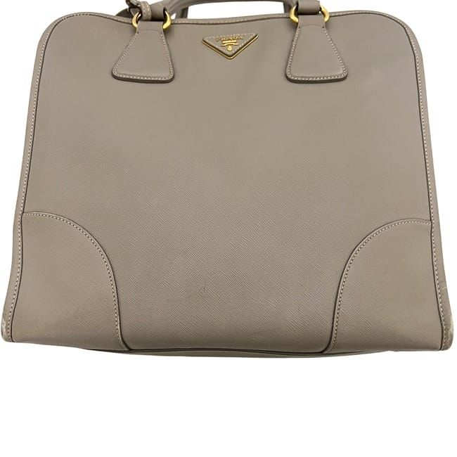 Prada 2-Way Bag Beige Bn2254 Saffiano Leather