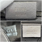 Gucci Tote Bag Gray Hysteria Leather