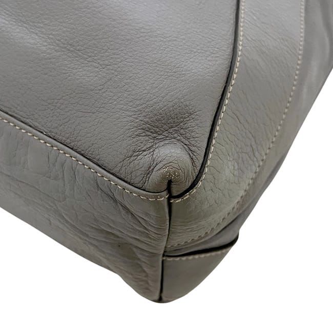Gucci Tote Bag Gray Hysteria Leather — view 8