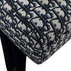 Christian Dior Backpack Saddle Black Beige Navy