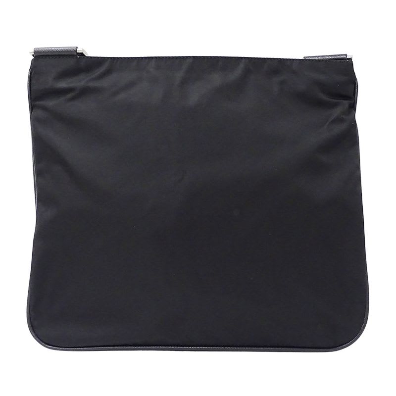 Prada Bag Shoulder Nylon Black Va0563 Crossbody