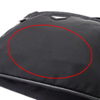 Prada Bag Shoulder Nylon Black Va0563 Crossbody