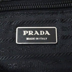 Prada Bag Shoulder Nylon Black Va0563 Crossbody