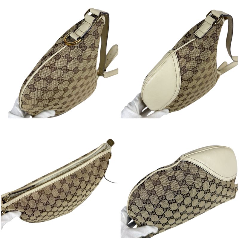 Gucci GG Canvas Shoulder Bag Crossbody Interlocking Sookie Line