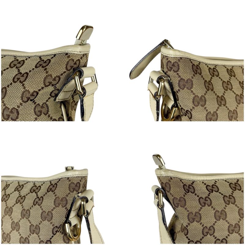 Gucci GG Canvas Shoulder Bag Crossbody Interlocking Sookie Line
