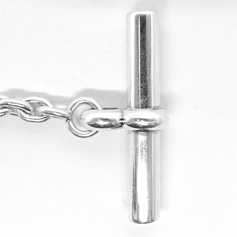 Hermes Bracelet Chaine D'ancre Farande AG 925 SV Silver Jewelry — view 8