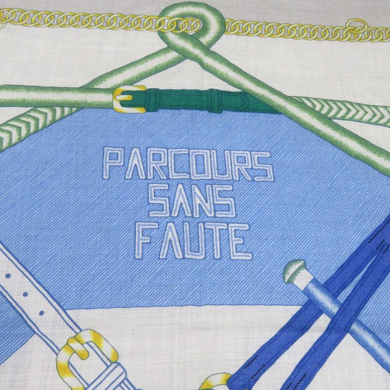 Hermes Carre 140 Geant Parcours SANS Faute Parkour Saint Fort Perfect — view 3