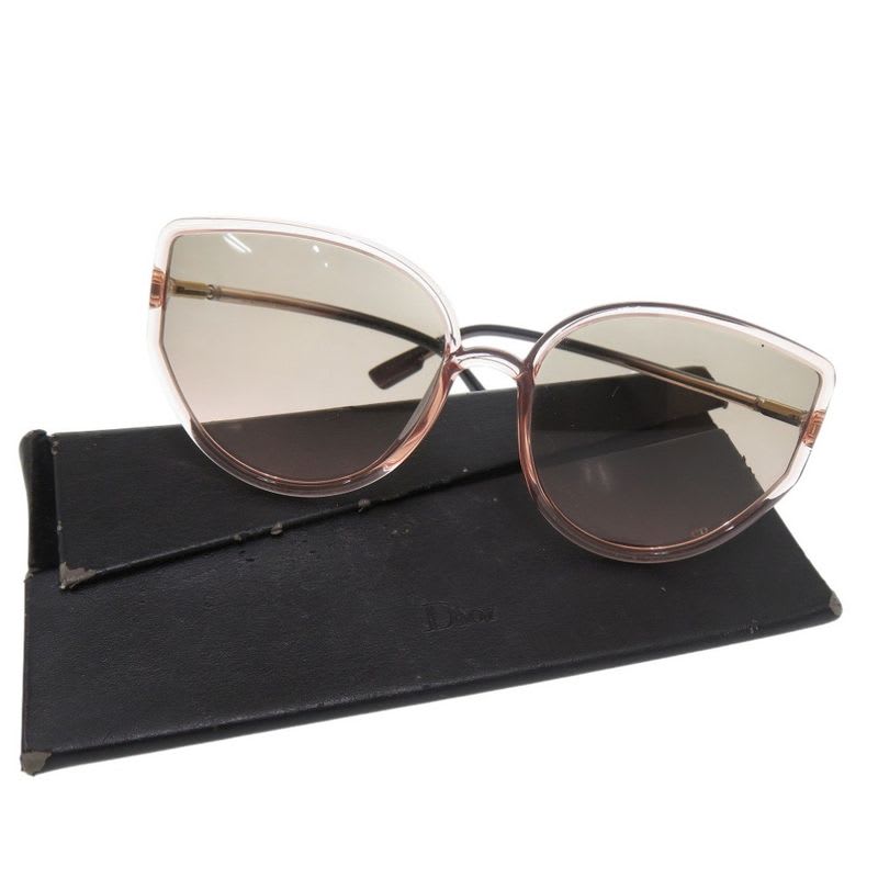 Dior So Stellaire 1 N5 FF Sunglasses Gradient Lens Butterfly Shape Acetate Pink — view 2
