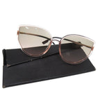 Dior So Stellaire 1 N5 FF Sunglasses Gradient Lens Butterfly Shape Acetate Pink — view 2