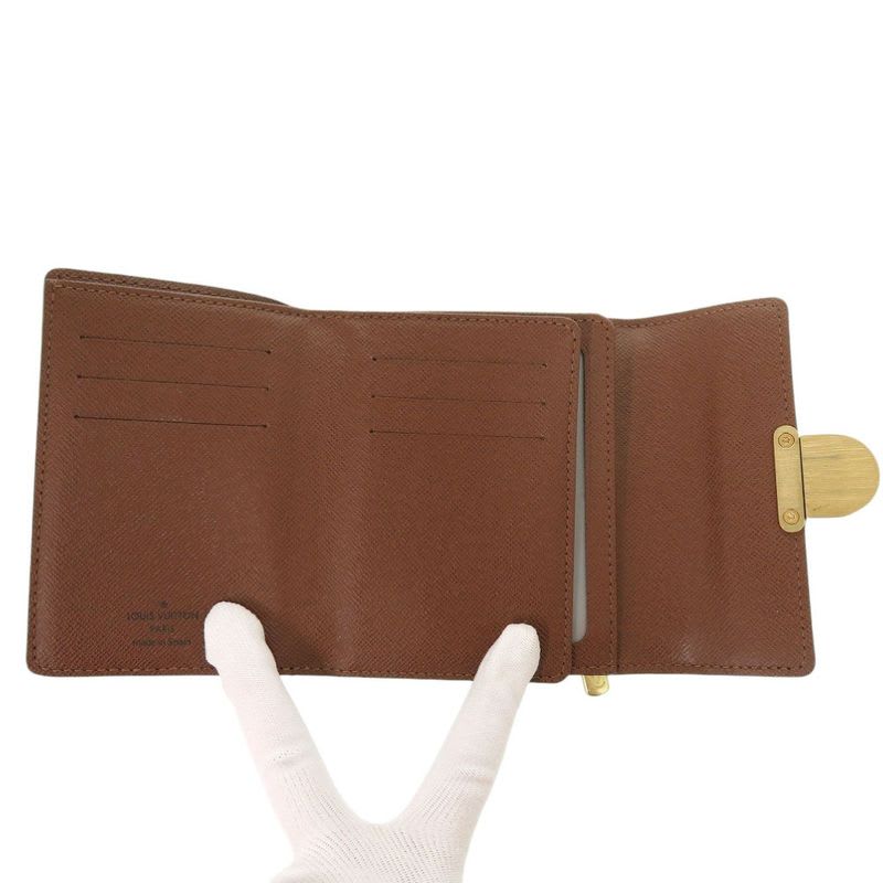 Louis Vuitton Portefeuille Koala Monogram Canvas Brown Trifold — view 4