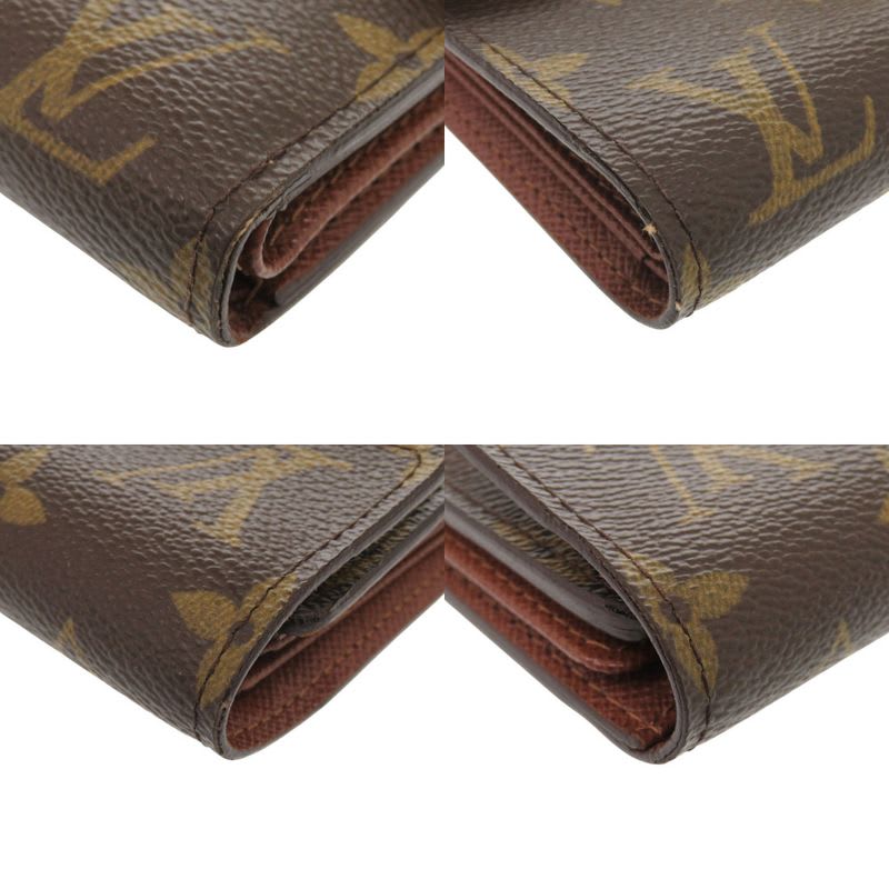 Louis Vuitton Portefeuille Koala Monogram Canvas Brown Trifold — view 3