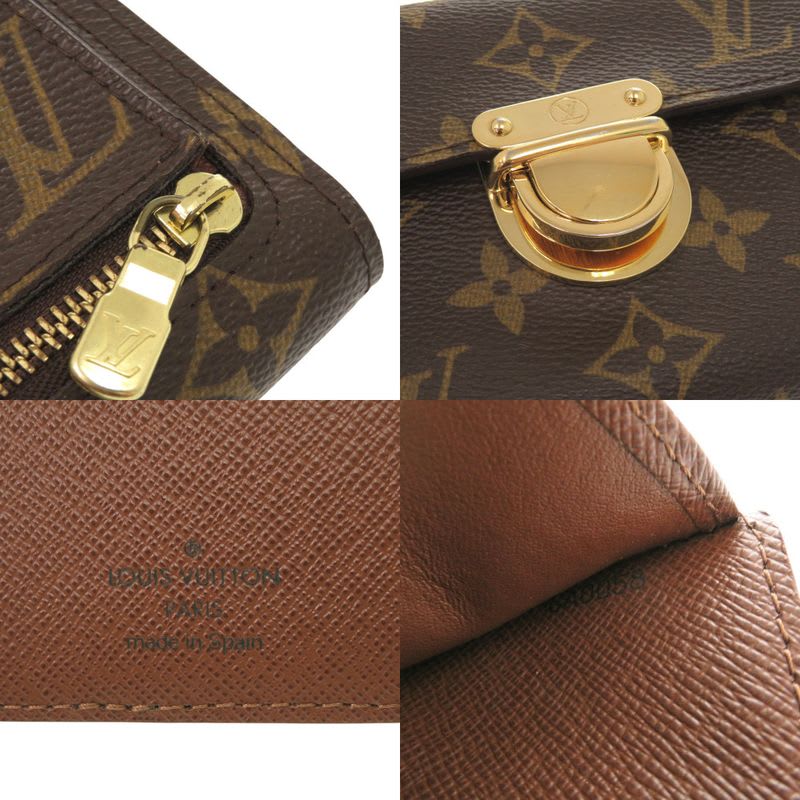 Louis Vuitton Portefeuille Koala Monogram Canvas Brown Trifold — view 7