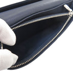 Louis Vuitton Portefeuille Plaza Taurillon Leather Ocean Navy Long — view 5