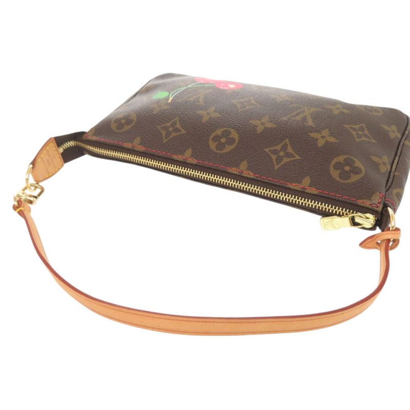 Louis Vuitton Takashi Murakami Pochette Accessory Monogram Cherry