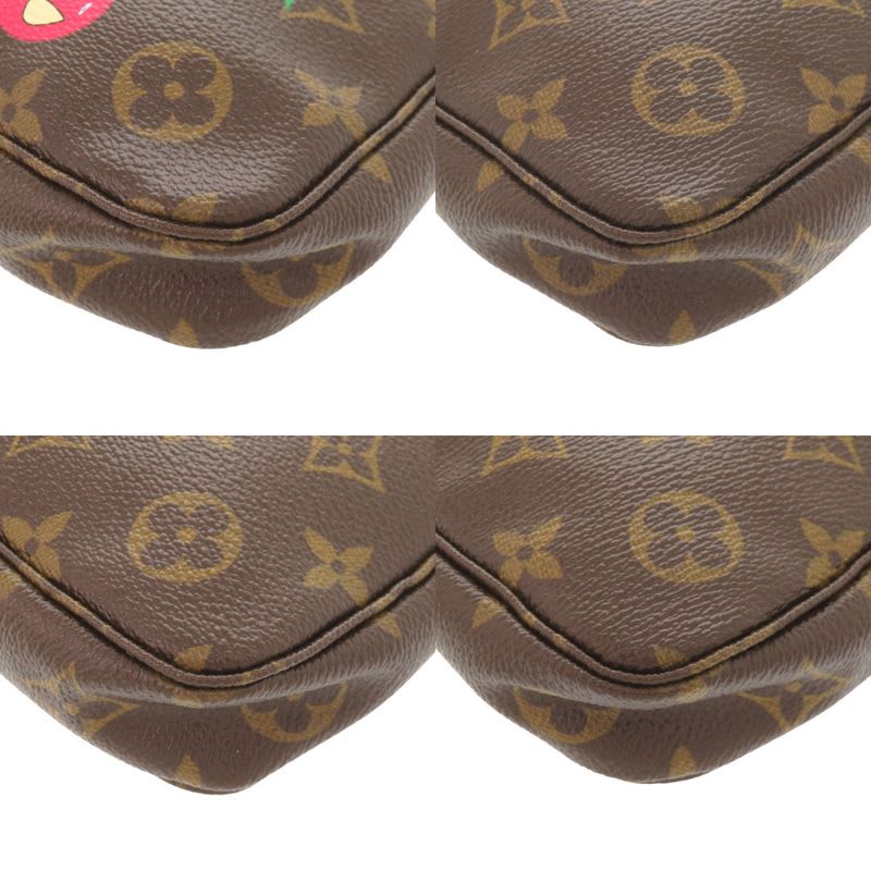 Louis Vuitton Takashi Murakami Pochette Accessory Monogram Cherry