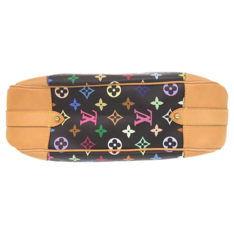 Louis Vuitton Greta Monogram Multicolor Noir Black Shoulder Bag 1481