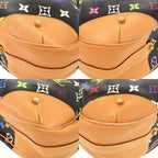 Louis Vuitton Greta Monogram Multicolor Noir Black Shoulder Bag 1481