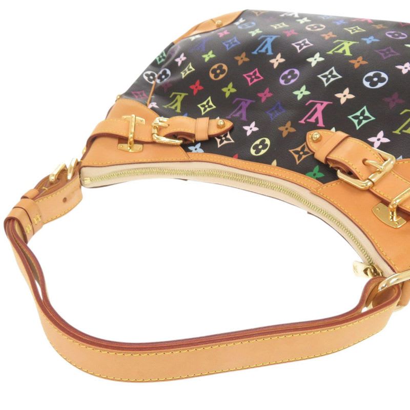 Louis Vuitton Greta Monogram Multicolor Noir Black Shoulder Bag 1481
