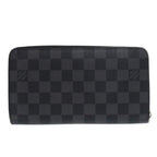 Louis Vuitton Zippy Organizer Damier Graphite Black Long Wallet — view 2