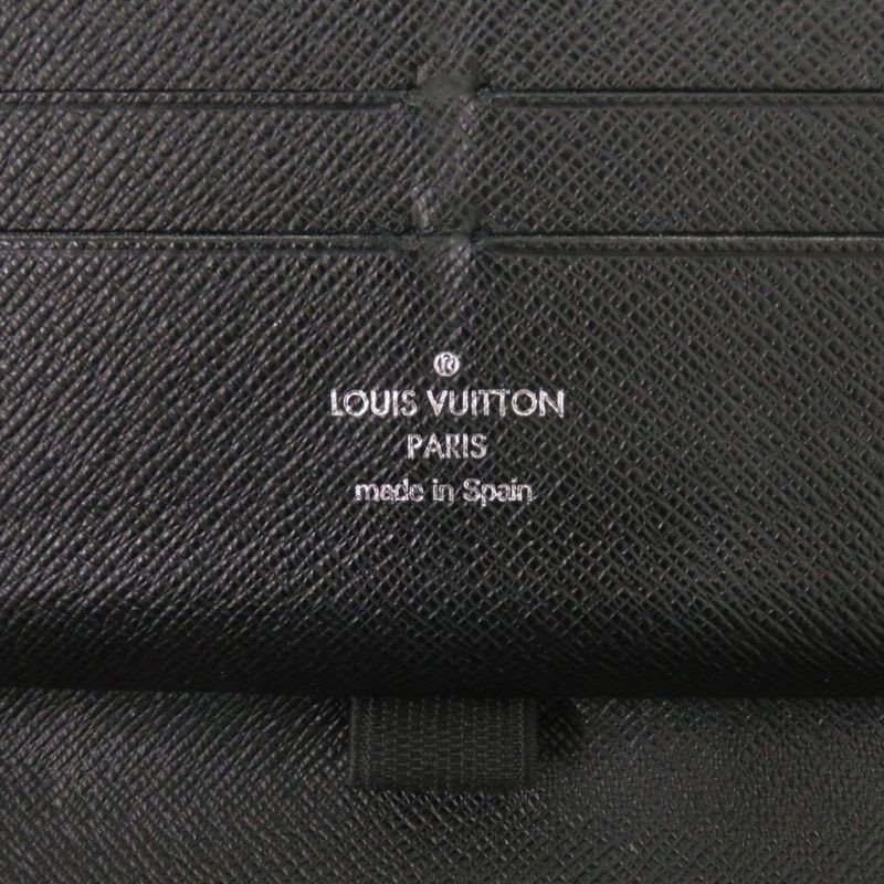 Louis Vuitton Zippy Organizer Damier Graphite Black Long Wallet — view 7