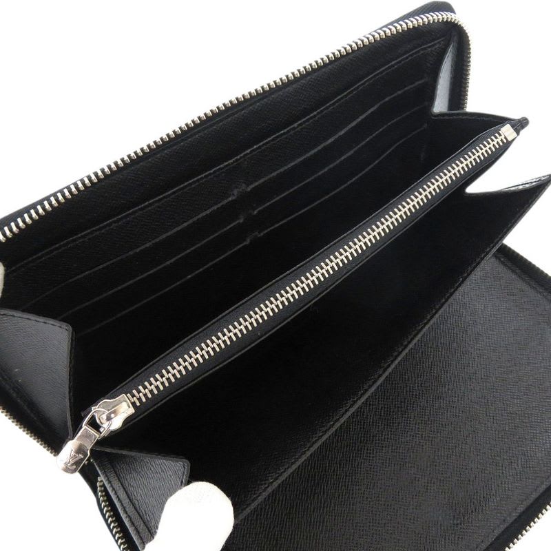 Louis Vuitton Zippy Organizer Damier Graphite Black Long Wallet — view 5