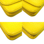 Bottega Veneta The Classic Matte Croco Yellow Shoulder Bag 0341