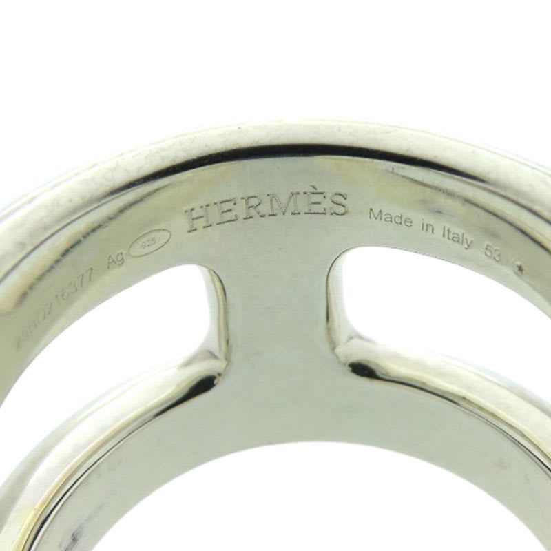 Hermes Osmozu PM 53 25 Silver 925 13 Ring 0317 — view 5
