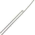 Hermes As de Coeur Ace Of Hearts Leather Metal Brown Necklace — view 7