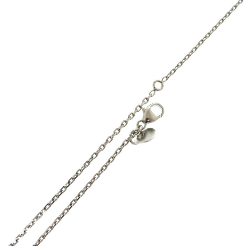 Hermes As de Coeur Ace Of Hearts Leather Metal Brown Necklace — view 8