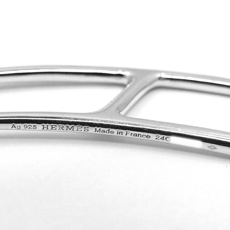 Hermes Chaine Dancre Punk Earrings AG 925 SV Silver Pair — view 7