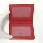 Louis Vuitton Porto 2 Cult Vertical Pass Case Epi Castilian Red — view 3