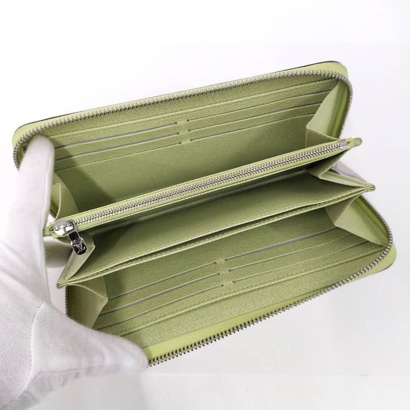 Louis Vuitton Zippy Wallet Long Vert Note Epi — view 2