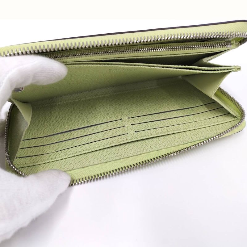 Louis Vuitton Zippy Wallet Long Vert Note Epi — view 8