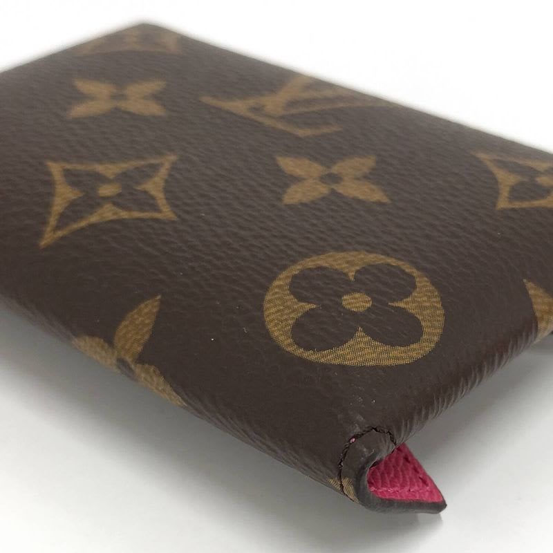 Louis Vuitton Card Case Holder Kirigami Monogram Pondicherry Pink — view 7