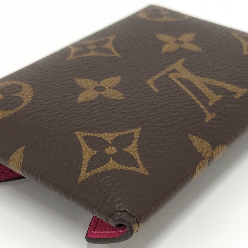 Louis Vuitton Card Case Holder Kirigami Monogram Pondicherry Pink — view 6