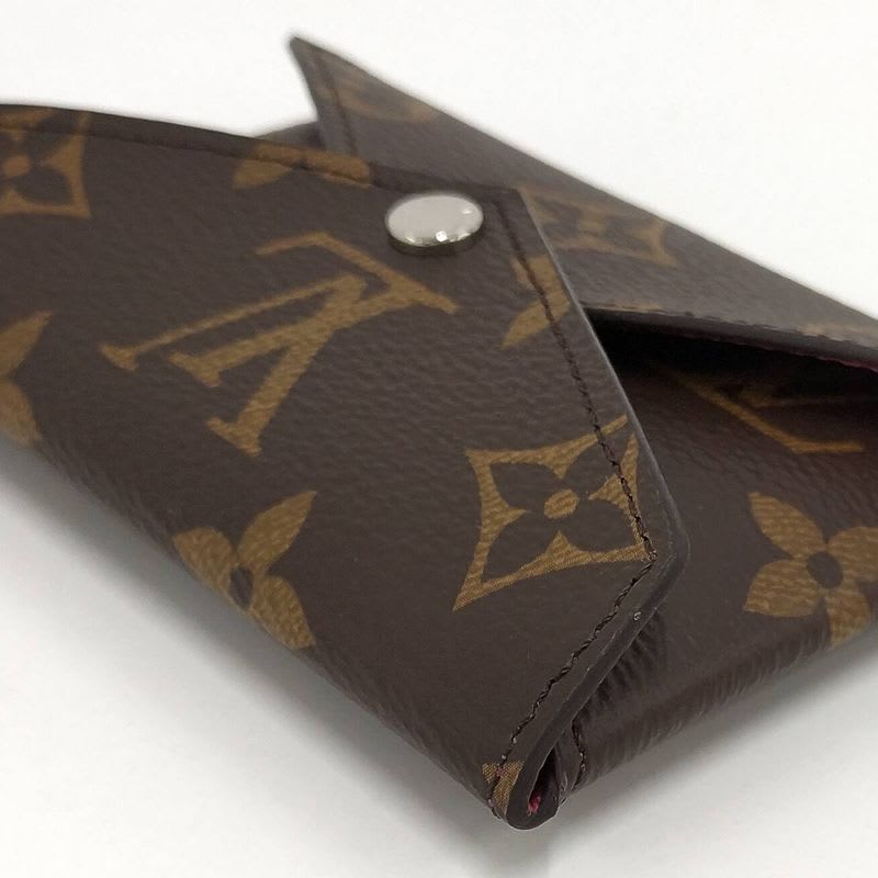 Louis Vuitton Card Case Holder Kirigami Monogram Pondicherry Pink — view 4